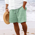 Novidade Verão 2025 – Shorts Masculinos Estilo Havaiano
Descubra o conforto e o estilo para a praia e dias casuais com estes shorts masculinos leves e frescos. Com design havaiano moderno, apresentam cores sólidas e list