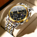 Relógio Masculino OLEVS Original – Elegância, Precisão e Exclusividade
Descubra o verdadeiro símbolo de sofisticação com o Relógio OLEVS Original. Equipado com movimento de quartzo de alta precisão, este relógio of