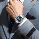 Relógio Masculino POEDAGAR Luxury Square
Elegância, Precisão e Estilo numa Só Peça

Descubra o equilíbrio perfeito entre sofisticação e funcionalidade com o relógio de pulso POEDAGAR Luxury Square. Com design moderno