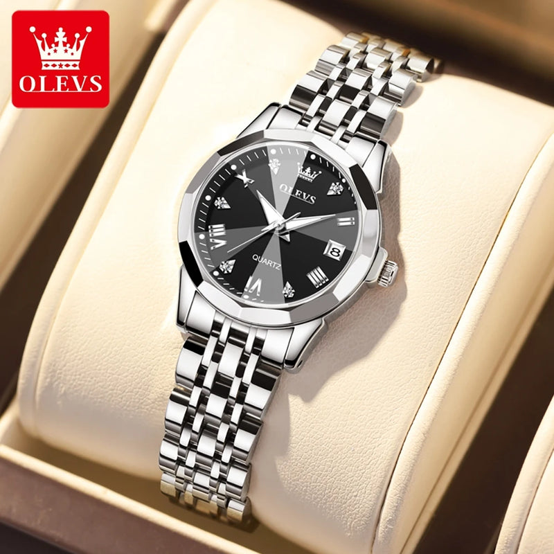 Relógio Feminino OLEVS — Elegância e Brilho em Cada Detalhe
Descubra o charme dos Relógios OLEVS para Mulheres, onde o luxo encontra a sofisticação. Com design em espelho losango, este relógio original de quartzo comb