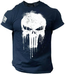 Camiseta Masculina de Verão Estilo Militar – Estampa 3D de Caveira
Design ousado, conforto total.
Esta camiseta masculina combina o visual militar patriótico com uma impressionante estampa 3D de caveira, ideal para quem g