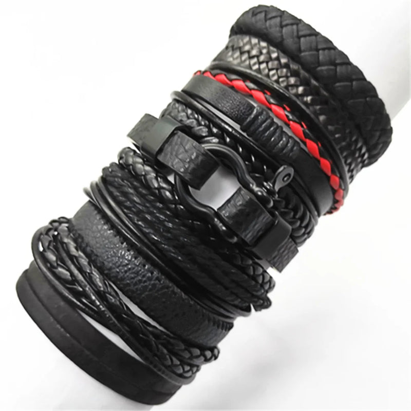 Conjunto de 10 Pulseiras Masculinas em Couro – Estilo Artesanal e Atemporal
Descubra o equilíbrio perfeito entre estilo e autenticidade com este conjunto de 10 pulseiras masculinas em couro entrançado.
Feitas à mão com