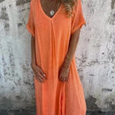 Vestido Feminino em Algodão e Linho – Estilo Casual e Elegante
Um vestido leve, fresco e versátil para os dias de verão.
Confeccionado em tecido natural de algodão e linho, oferece conforto absoluto com um toque de sofi