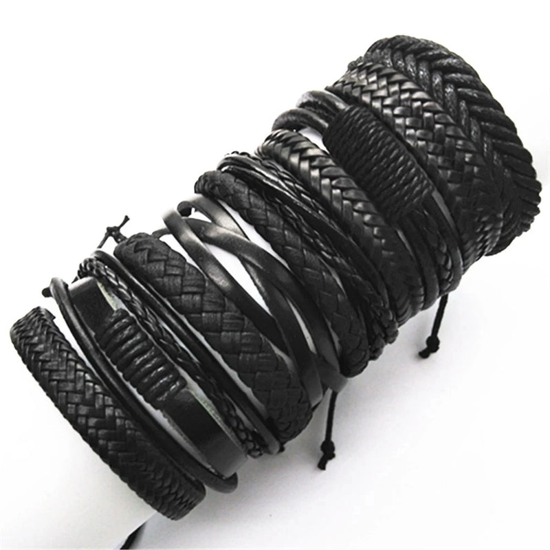Conjunto de 10 Pulseiras Masculinas em Couro – Estilo Artesanal e Atemporal
Descubra o equilíbrio perfeito entre estilo e autenticidade com este conjunto de 10 pulseiras masculinas em couro entrançado.
Feitas à mão com