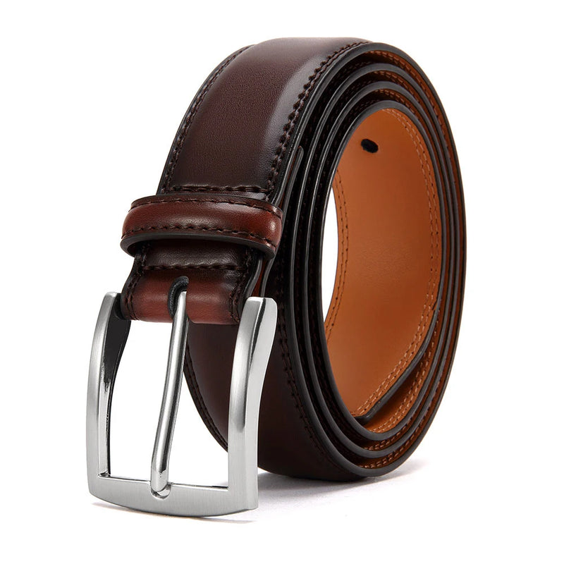 Cinto de Couro Masculino em Couro Legítimo – Design Casual e Atual
Descubra o equilíbrio perfeito entre estilo e durabilidade com este cinto masculino feito em couro de vaca legítimo. Equipado com uma fivela de agulha cl