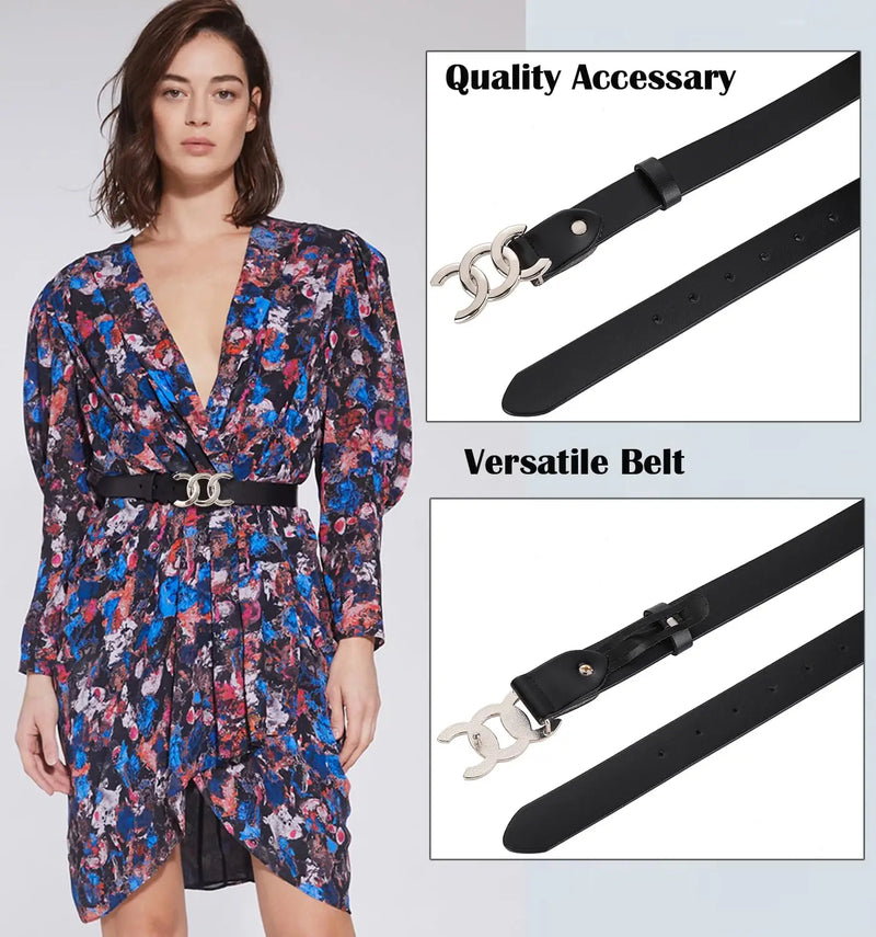 Cinto Feminino Elegante em Couro Preto com Fivela Dourada ou Prateada – Acessório Versátil para Vestidos e Calças Jeans

Descubra o equilíbrio perfeito entre estilo e qualidade com este cinto feminino confeccionado em c