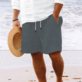 Novidade Verão 2025 – Shorts Masculinos Estilo Havaiano
Descubra o conforto e o estilo para a praia e dias casuais com estes shorts masculinos leves e frescos. Com design havaiano moderno, apresentam cores sólidas e list