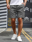 Bermudas Masculinas com Bolsos Grandes – Estilo Casual e Funcional
Bermudas versáteis de cintura elástica, ideais para o dia a dia, trabalho ou lazer. Modelo com corte solto e bolsos amplos que combinam conforto, praticid