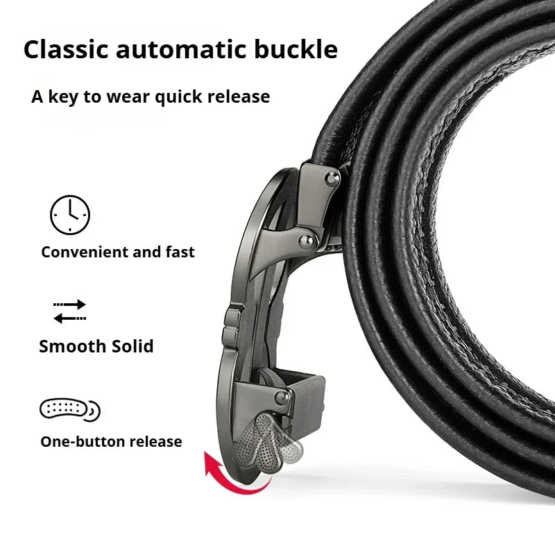 Cinto Masculino de Moda com Design Sofisticado — Fivela em Liga Premium
Descubra o equilíbrio perfeito entre estilo e funcionalidade com este cinto automático em couro PU de alta qualidade. Ideal para homens que procuram