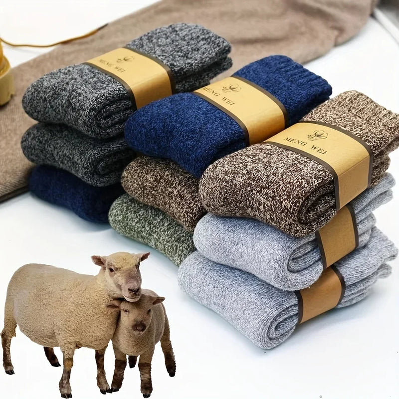 Pack 3 Pares de Meias Masculinas de Inverno – Quentes, Grossas e Confortáveis
Mantenha os pés quentes e confortáveis nos dias mais frios com este pack de 3 pares de meias térmicas masculinas, perfeitas para o inverno. F
