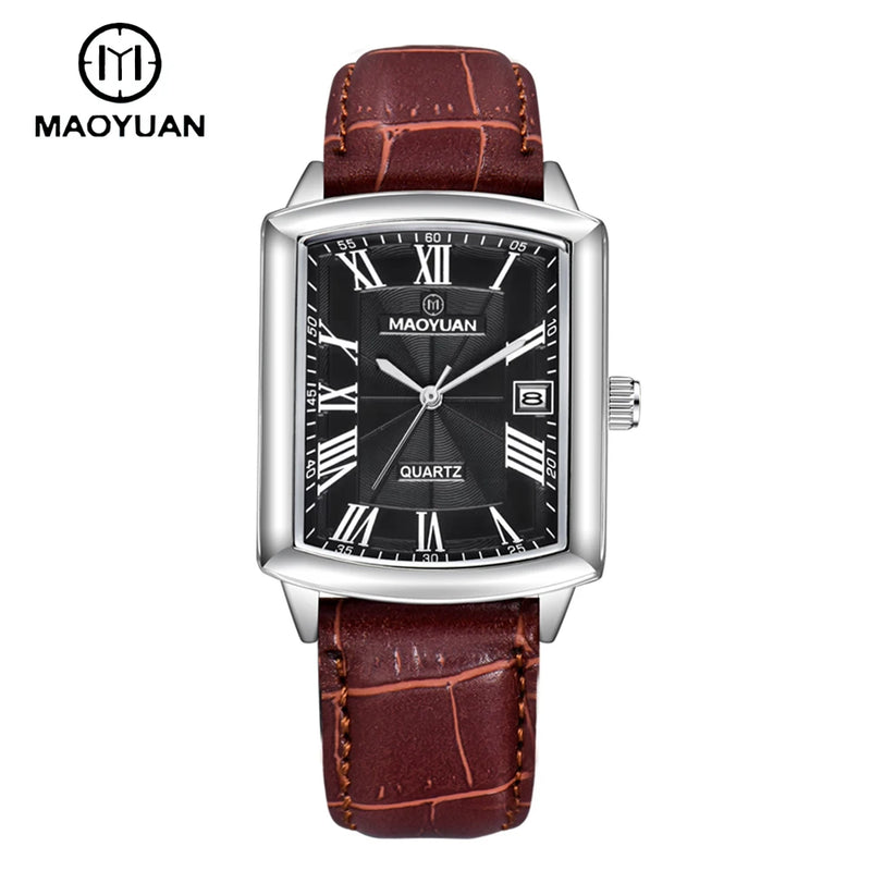 MAOYUAN - Relógio Masculino Elegante e Esportivo
Descubra o novo Relógio MAOYUAN com design quadrado moderno, inspirado nas tendências europeias e americanas. Ideal para homens que valorizam estilo, funcionalidade e durabi