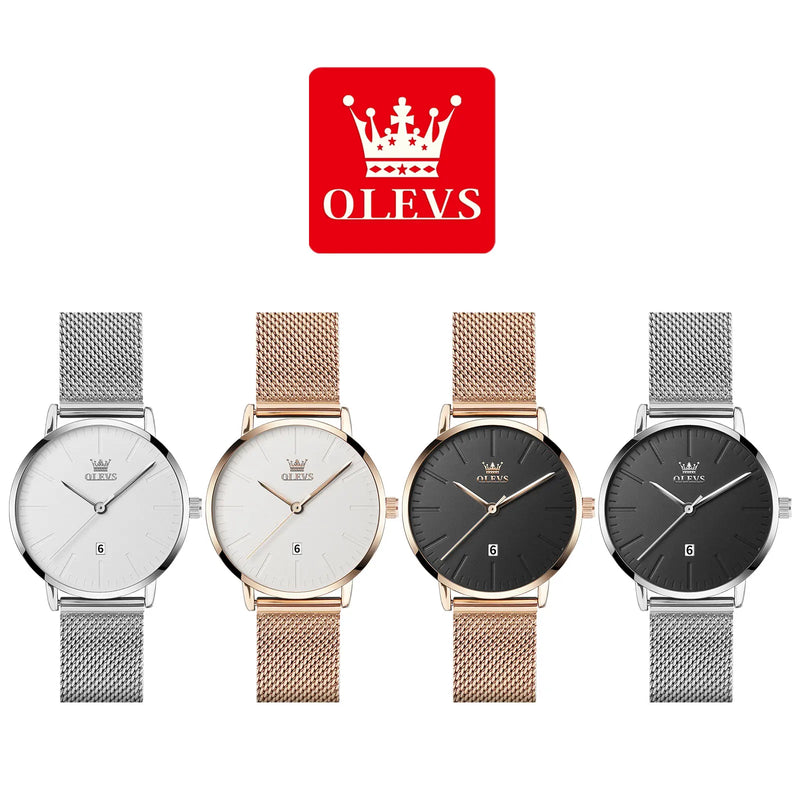 Relógio de Luxo Feminino OLEVS em Ouro Rosé – Elegância e Sofisticação no Seu Pulso
Descubra o charme atemporal do Relógio de Pulso OLEVS, desenhado especialmente para mulheres que valorizam a elegância discreta. Com