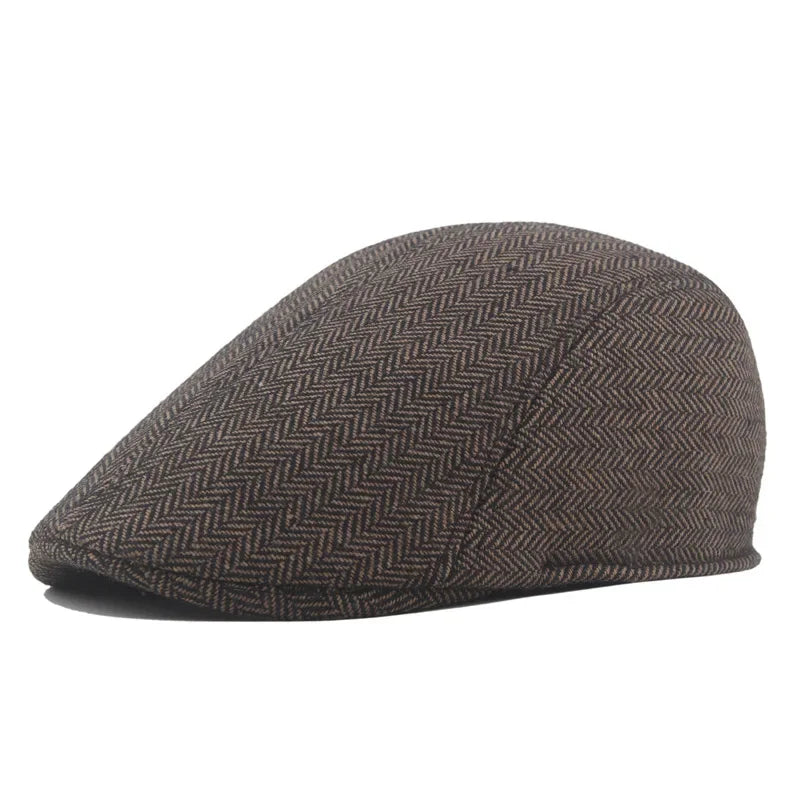 Boina Masculina Clássica em Lã – Estilo Elegante para Outono e Inverno
Eleve o seu estilo com esta boina masculina de alta qualidade, confeccionada em lã premium, ideal para os dias frios de outono e inverno. Com um cort
