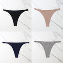 Pack com 4 Calcinhas Sexy em Seda Gelada – Estilo Tanga sem Costuras
Sinta o conforto e a sensualidade todos os dias com este conjunto de 4 calcinhas ultra suaves. Feitas em seda gelada de alta qualidade, estas tangas ofer