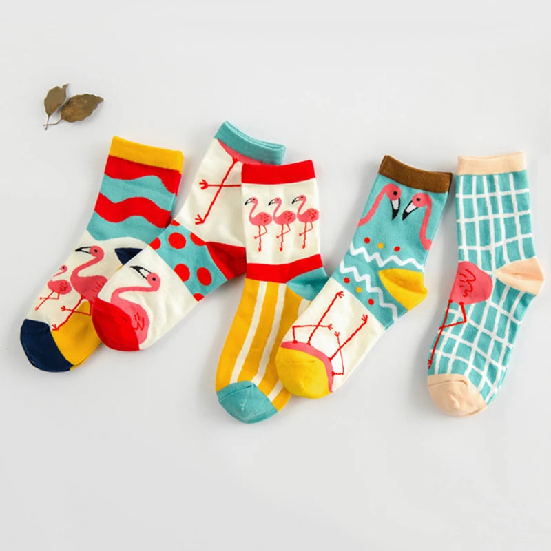 Pack 5 Pares de Meias de Algodão Coloridas Kawaii – Estilo Fofo e Confortável para Mulheres

Descubra o toque perfeito de conforto e estilo com este conjunto de 5 pares de meias de algodão coloridas, com designs kawaii s