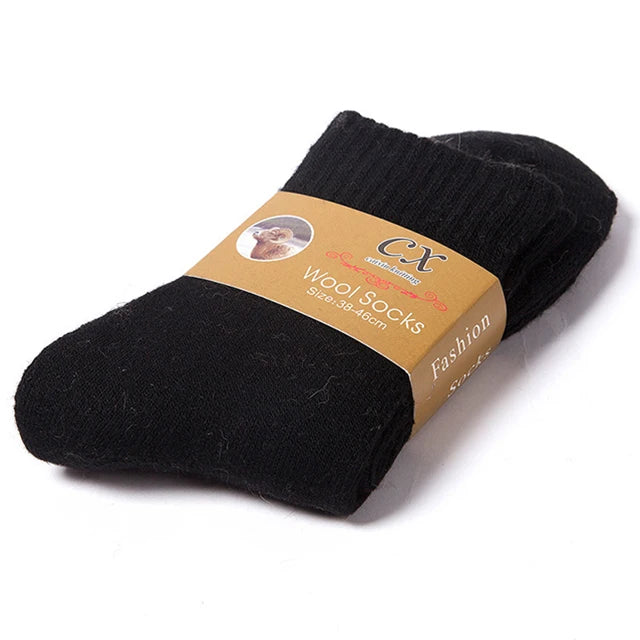 1 Par de Meias Térmicas de Inverno para Mulheres e Homens – Meias Super Grossas de Lã Merino, Quentes, Peludas e Resistentes ao Frio, Ideais para Neve

Mantenha os seus pés confortáveis e quentinhos mesmo nos dias mais