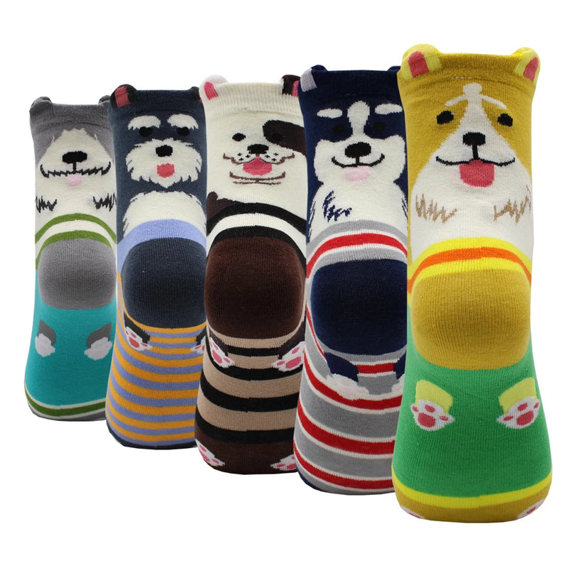 Pack 5 Pares de Meias de Algodão Coloridas Kawaii – Estilo Fofo e Confortável para Mulheres

Descubra o toque perfeito de conforto e estilo com este conjunto de 5 pares de meias de algodão coloridas, com designs kawaii s