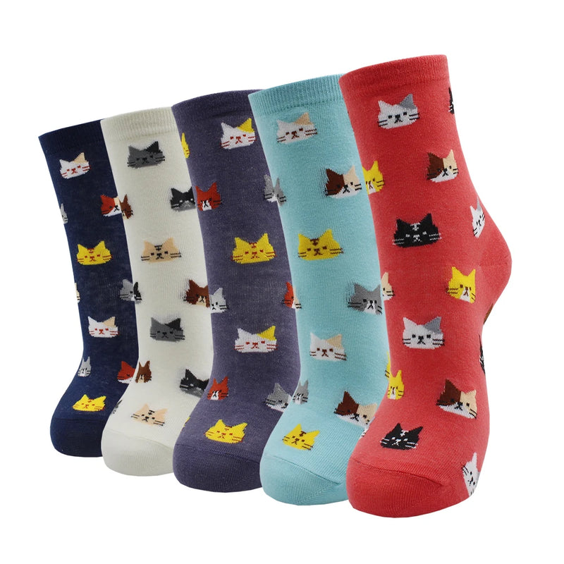 Pack 5 Pares de Meias de Algodão Coloridas Kawaii – Estilo Fofo e Confortável para Mulheres

Descubra o toque perfeito de conforto e estilo com este conjunto de 5 pares de meias de algodão coloridas, com designs kawaii s