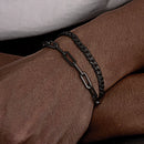 Conjunto com 2 Pulseiras Masculinas Cuban Chain – Estilo Hiphop em Aço Inoxidável
Adiciona atitude e estilo ao teu visual com este conjunto exclusivo de 2 pulseiras empilháveis em Cuban Chain. Fabricadas em aço inoxidá