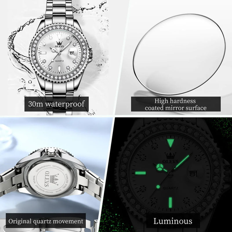 Relógio Feminino OLEVS Fashion – Elegância e Sofisticação em Cada Detalhe
Descubra o charme do Relógio de Quartzo OLEVS, criado para mulheres modernas que valorizam estilo, classe e funcionalidade. Com um mostrador inc