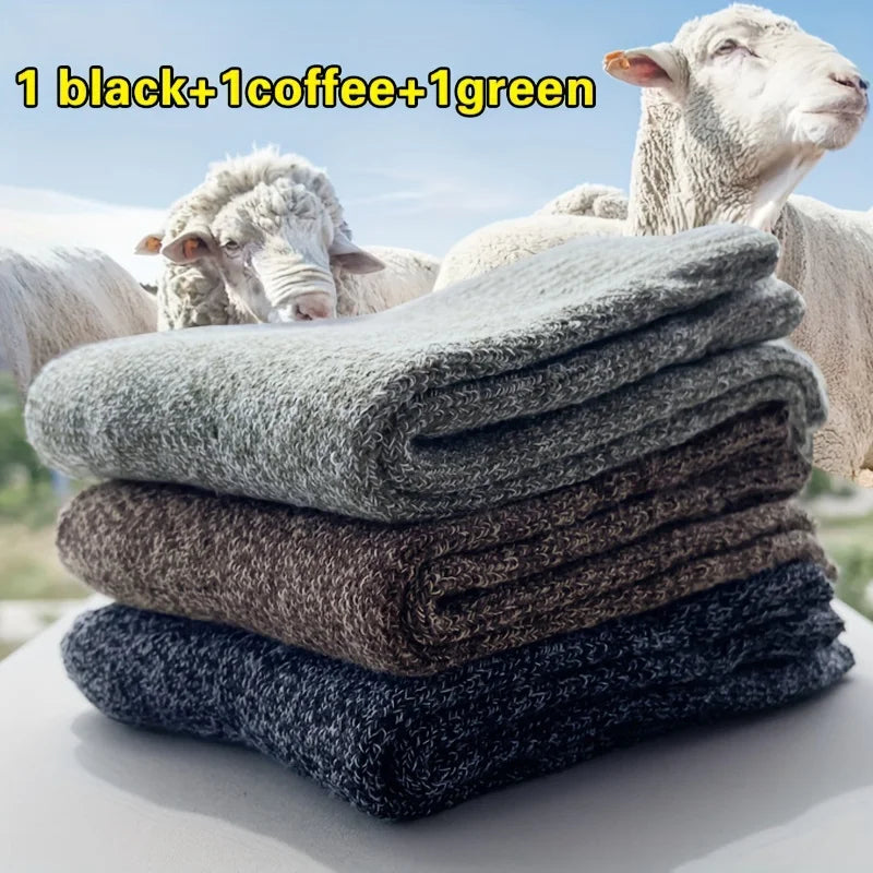 Pack 3 Pares de Meias Masculinas de Inverno – Quentes, Grossas e Confortáveis
Mantenha os pés quentes e confortáveis nos dias mais frios com este pack de 3 pares de meias térmicas masculinas, perfeitas para o inverno. F