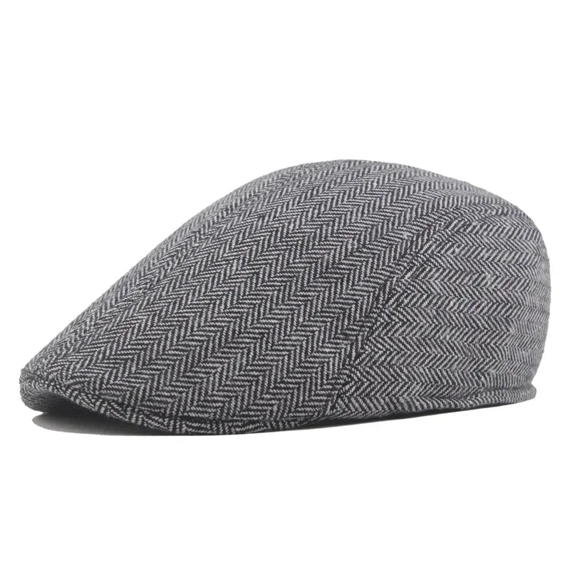 Boina Masculina Clássica em Lã – Estilo Elegante para Outono e Inverno
Eleve o seu estilo com esta boina masculina de alta qualidade, confeccionada em lã premium, ideal para os dias frios de outono e inverno. Com um cort