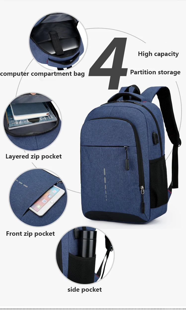 Mochila Empresarial Impermeável para Homem – Grande Capacidade com Porta USB e Compartimento para Laptop de 16”

Descubra a combinação perfeita entre funcionalidade e estilo com esta mochila empresarial impermeável, i
