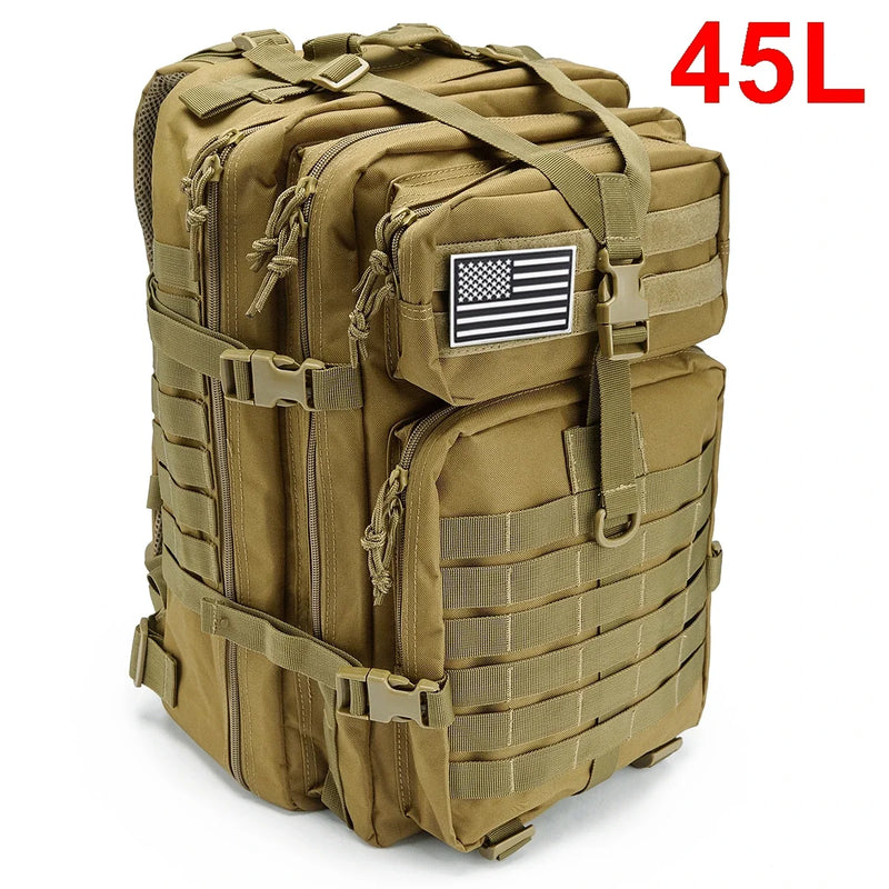 Mochilas Táticas 30/50L para Homem – Bolsa de Viagem e Sobrevivência Outdoor

Descubra a mochila perfeita para todas as suas aventuras! Com capacidade de 30 a 50 litros, esta mochila tática versátil foi desenvolvida par