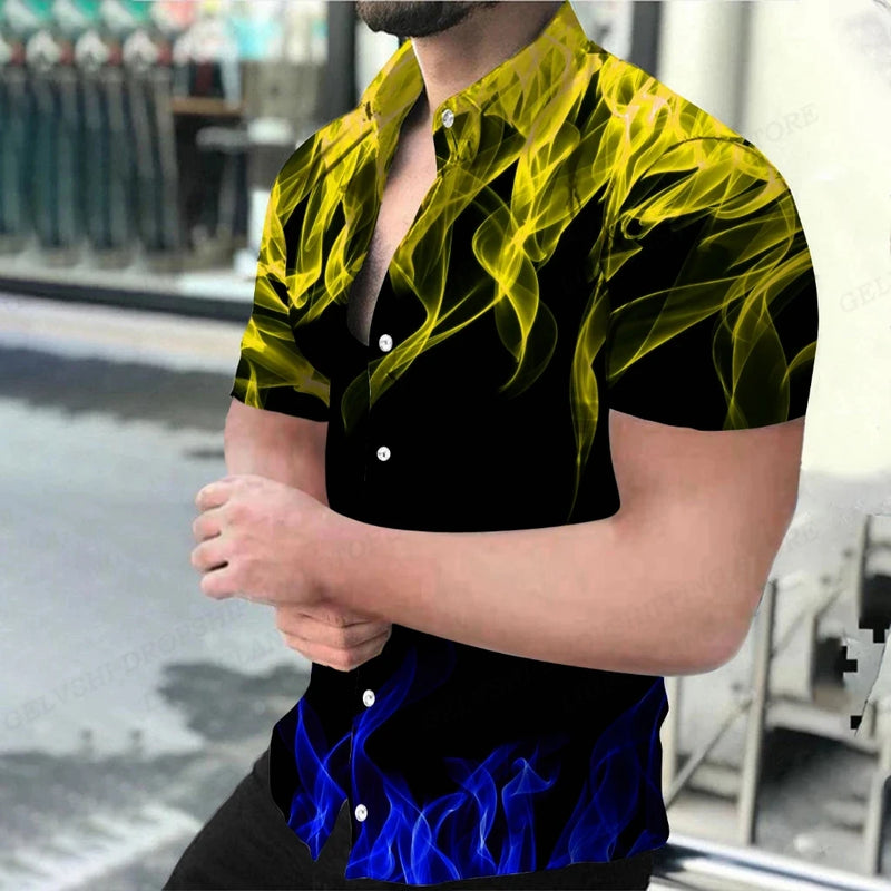 Camisa Havaiana Masculina Estilo Barroco com Estampa de Chamas – Look Tropical & Irreverente
Dá um toque ousado ao teu visual com esta camisa havaiana masculina inspirada no estilo barroco, com uma estampa única de chama