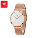 Relógio de Luxo Feminino OLEVS em Ouro Rosé – Elegância e Sofisticação no Seu Pulso
Descubra o charme atemporal do Relógio de Pulso OLEVS, desenhado especialmente para mulheres que valorizam a elegância discreta. Com