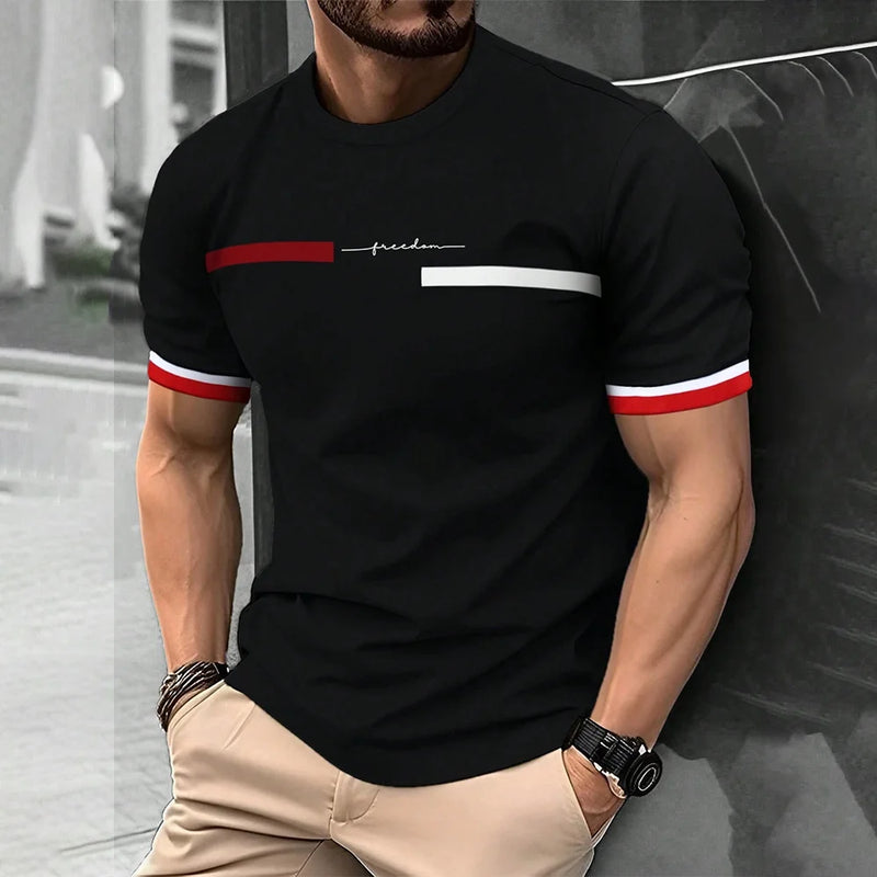 Camiseta masculina estampada em 3D com listras – estilo urbano e atitude hip-hop
Descubra o conforto e a autenticidade do streetwear Harajuku com esta camiseta de gola redonda, feita para quem não abre mão de estilo e pra