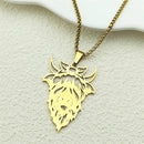 Colar Boho com Pingente de Yak – Unissexo, em Aço Inoxidável Prateado
Destaque-se com este colar estilo boémio, com um elegante pingente de Yak, ideal para amantes da natureza, estilo rural ou espírito livre. Fabricado