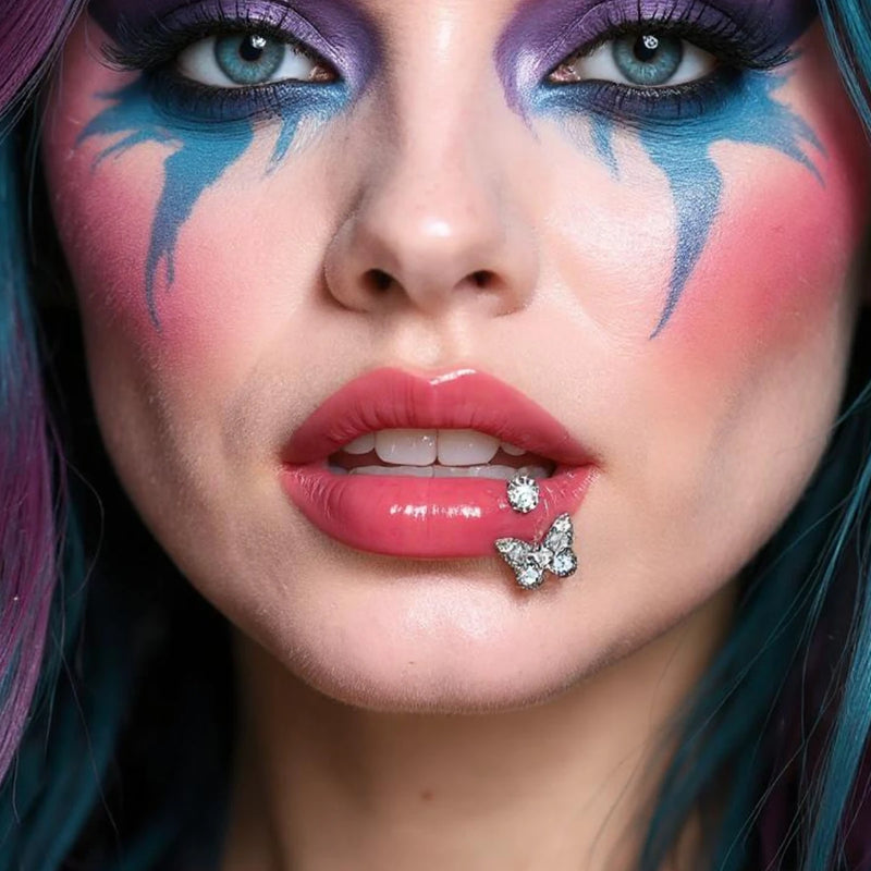 Anel Labial com Borboleta Elegante – Joia Corporal em Titânio Hipoalergénico
Destaque o seu estilo com este anel labial delicado e brilhante, em formato de borboleta, perfeito para quem procura um toque sofisticado e orig