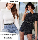 Cinto Feminino Elegante em Couro Preto com Fivela Dourada ou Prateada – Acessório Versátil para Vestidos e Calças Jeans

Descubra o equilíbrio perfeito entre estilo e qualidade com este cinto feminino confeccionado em c