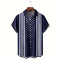 Camisa Masculina Estilo Havaiano com Estampa Étnica – Verão Casual Oversized
Destaque-se com esta camisa masculina de verão, perfeita para quem procura conforto e estilo com um toque ousado.
Com estampa gráfica étnica