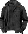 Casaco de Moletom Masculino com Capuz – Outono/Inverno | Algodão Premium com Veludo Interior
Este casaco é a escolha ideal para os dias frios de outono e inverno. Fabricado em algodão macio com interior em veludo, oferec