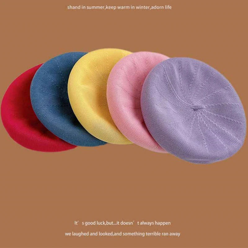 Chapéu Boina de Verão para Mulher – Algodão Respirável e Leve, Estilo Retrô Francês Casual

Descubra o charme intemporal com este chapéu boina feminino, confeccionado em algodão leve e respirável, perfeito para os