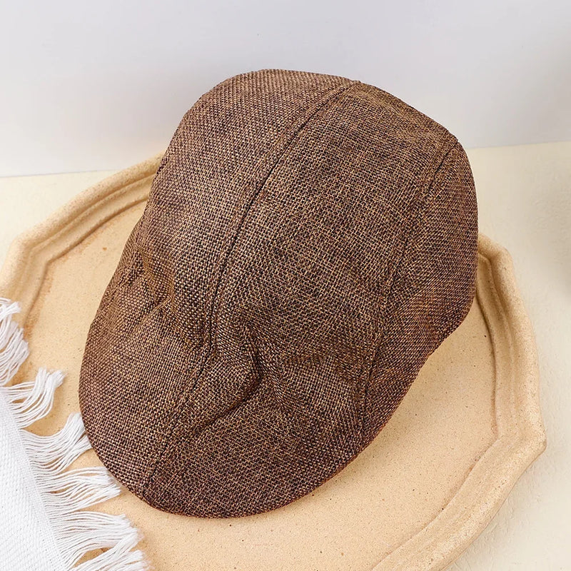 Boina Masculina Estilo Britânico – Primavera/Verão
Um clássico que nunca sai de moda! Esta boina masculina em estilo britânico retro é perfeita para os dias mais quentes da primavera e verão.
