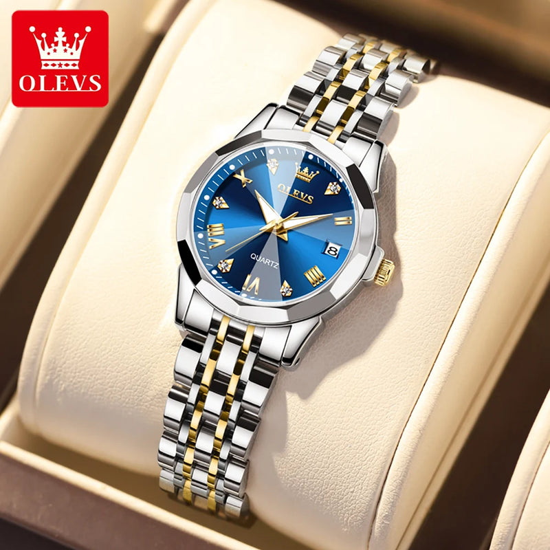 Relógio Feminino OLEVS — Elegância e Brilho em Cada Detalhe
Descubra o charme dos Relógios OLEVS para Mulheres, onde o luxo encontra a sofisticação. Com design em espelho losango, este relógio original de quartzo comb