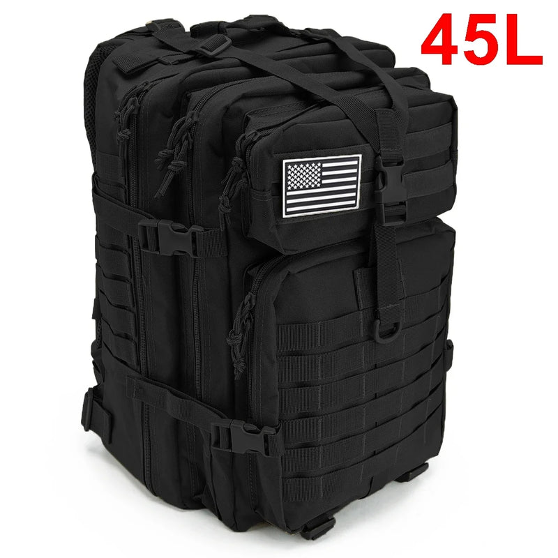 Mochilas Táticas 30/50L para Homem – Bolsa de Viagem e Sobrevivência Outdoor

Descubra a mochila perfeita para todas as suas aventuras! Com capacidade de 30 a 50 litros, esta mochila tática versátil foi desenvolvida par