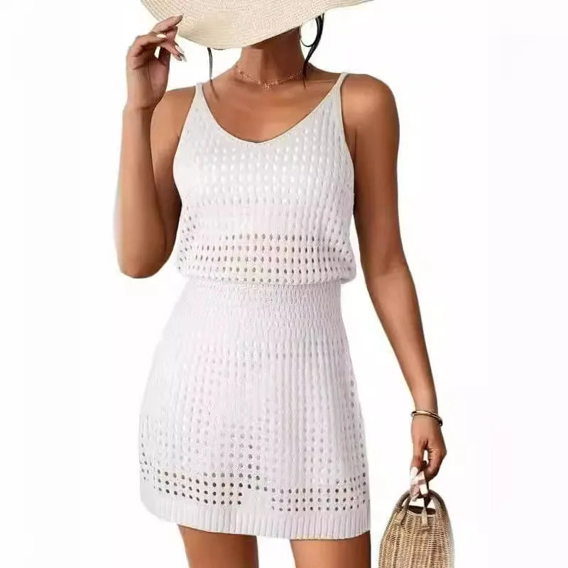 Conjunto de Maiô em Crochê Vazado – Verão 2025 | Estilo Boho & Casual Chic
Destaque-se neste verão com o nosso Conjunto de Maiô em Crochê Hollow, uma peça irresistível que combina conforto, charme e um toque artesan