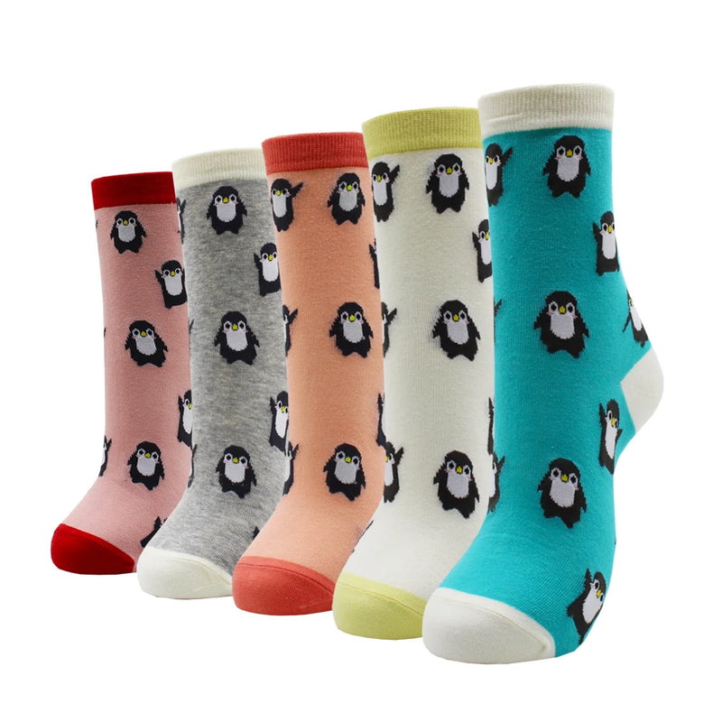 Pack 5 Pares de Meias de Algodão Coloridas Kawaii – Estilo Fofo e Confortável para Mulheres

Descubra o toque perfeito de conforto e estilo com este conjunto de 5 pares de meias de algodão coloridas, com designs kawaii s
