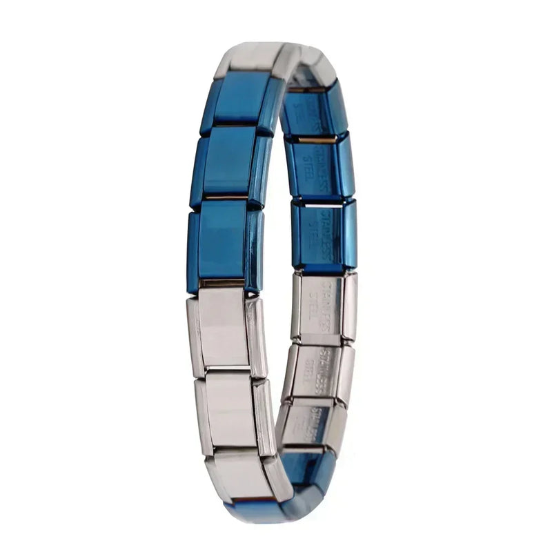 Pulseira Italiana Elástica com Charme – Hapiship
Estilo clássico com um toque moderno

Descubra a elegância atemporal da pulseira de charme italiana Hapiship, com design elástico e acabamento refinado em aço inoxidáve
