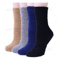 4 Pares de Meias Quentes e Felpudas para Mulheres – Perfeitas para o Inverno
Mantenha os seus pés confortáveis e quentinhos com estas meias térmicas grossas, ultra macias e felpudas. Ideais para usar em casa, no chão fr