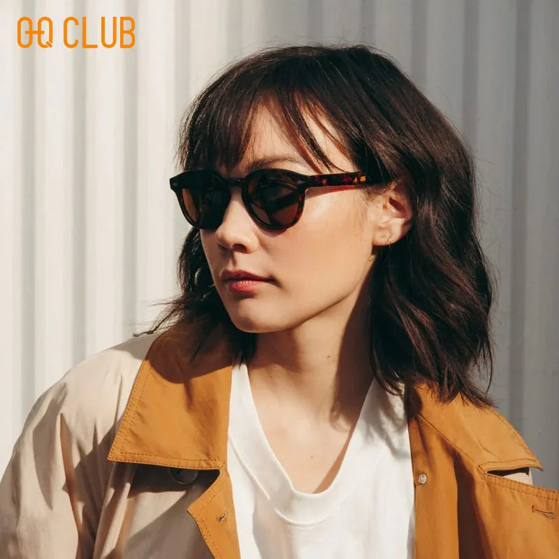 Óculos de Sol O-Q CLUB Retrô Redondo – Estilo Vintage Unissexo com Proteção UV400
Descubra o equilíbrio perfeito entre estilo e proteção com os Óculos de Sol O-Q CLUB. Com um design retrô redondo e acabamento sofis