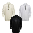 Camisa Jacobita Ghillie Kilt - Estilo Medieval & Pirata | Manga Longa Masculina
Dá vida ao teu personagem com esta camisa de manga comprida ao estilo escocês Jacobita, perfeita para festas temáticas, eventos medievais, Hal