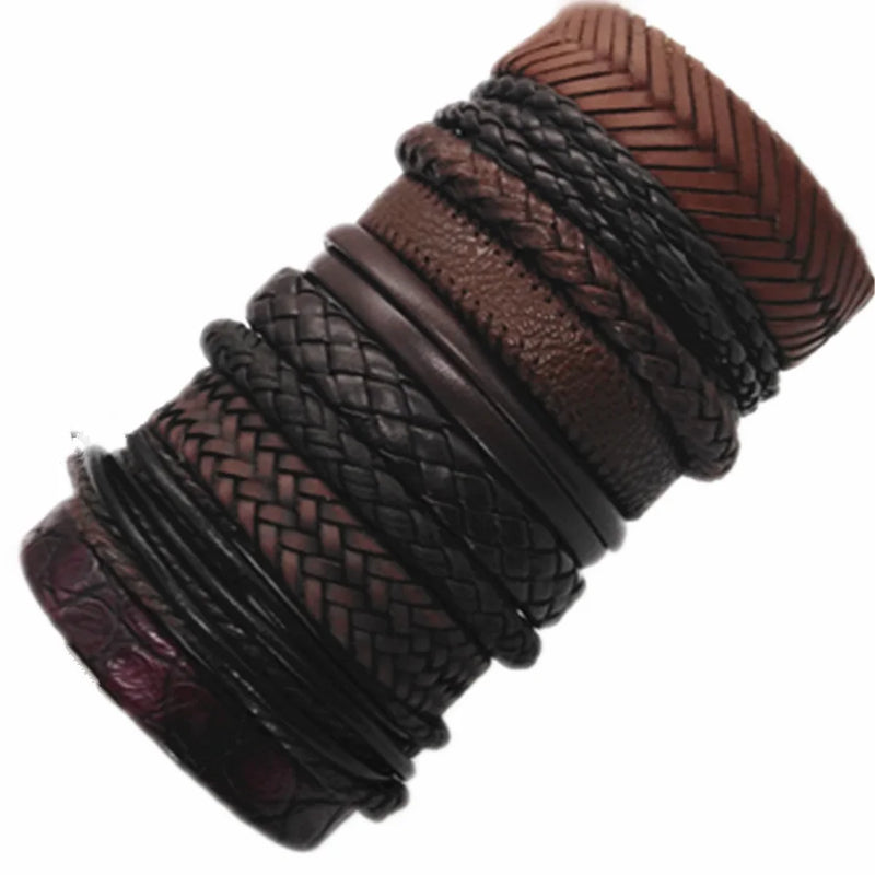 Conjunto de 10 Pulseiras Masculinas em Couro – Estilo Artesanal e Atemporal
Descubra o equilíbrio perfeito entre estilo e autenticidade com este conjunto de 10 pulseiras masculinas em couro entrançado.
Feitas à mão com