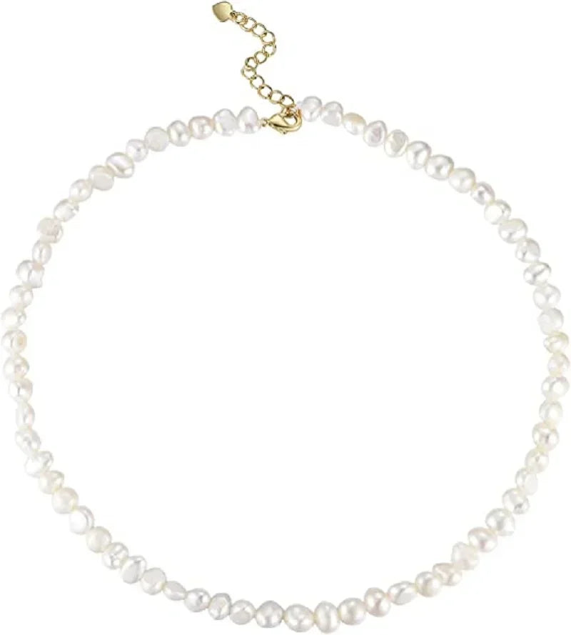 Colar Choker com Pérolas de Água Doce Barrocas Naturais – Elegância Autêntica
Descubra a beleza única do nosso colar tipo choker com pérolas de água doce barrocas reais. Com um design delicado e sofisticado, este col