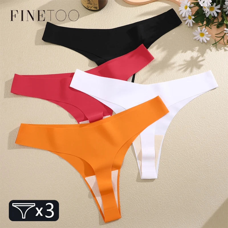 INETOO – Pack de 3 Calcinhas Femininas em Seda Fria
Modelo V-Cintura • Sem Costuras • Respirável • Sensual & Confortável

Descubra o equilíbrio perfeito entre conforto e sensualidade com este pack de 3 calcinhas FI