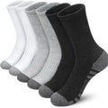 Meias de Ginástica Masculinas para Exterior 6/12 Pares — Alta Qualidade, Confortáveis e Macias, com Sola Antiderrapante, Tamanho Grande, Novo Estilo